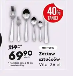 Biedronka Zestaw sztućców MG Home oferta