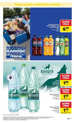 Carrefour Market Napój gazowany Pepsi oferta