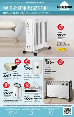 Biedronka Osuszacz powietrza Noveen oferta