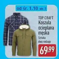 ALDI Koszula ocieplana m-xxl Top Craft oferta