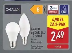 ALDI Żarówka led e14 4w świeczka Casalux oferta