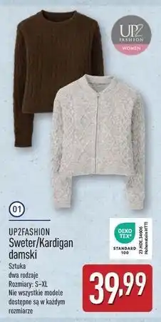 ALDI Kardigan damski s-xl Up2Fashion oferta