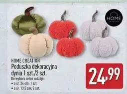 ALDI Poduszka dekoracyjna dynia 13.5 cm Home Creation oferta