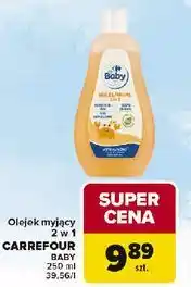 Carrefour Olejek myjący 2 w 1 Carrefour Baby oferta