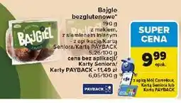 Carrefour Bajgle z siemieniem lnianym Incola oferta