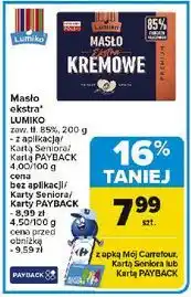 Carrefour Masło ekstra kremowe oferta