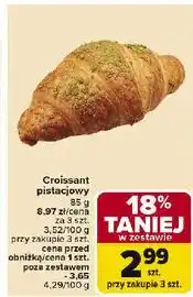 Carrefour Croissant pistacjowy oferta