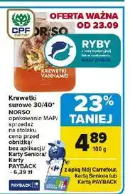 Carrefour Krewetki vannamei Norso oferta