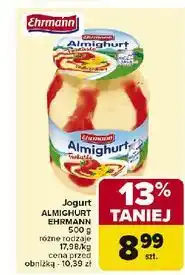 Carrefour Jogurt fantasia waniliowo truskawkowy Ehrmann Almighurt oferta