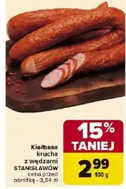 Carrefour Kiełbasa krucha pieczona Stanisławów oferta