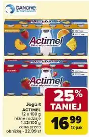 Carrefour Jogurt wieloowocowy Danone Actimel oferta