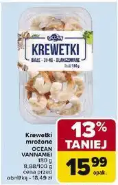 Carrefour Krewetki vannamei blanszowane 31-40 Ocean (Ryby) oferta