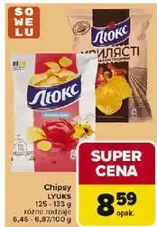Carrefour Chipsy kurki Lyuks oferta