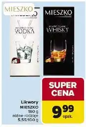 Carrefour Likwory o smaku vodka Mieszko oferta