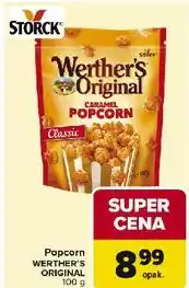 Carrefour Popcorn karmelowy Werther's Original oferta