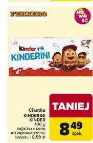 Carrefour Ciastka Kinder Kinderini oferta