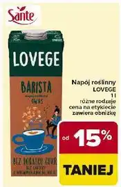 Carrefour Napój barista owsiane Sante I Love Vege oferta