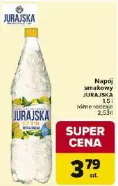 Carrefour Woda cytrynowa Jurajska oferta