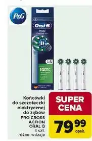 Carrefour Końcówki do szczoteczki eb50 Oral-B Cross Action oferta