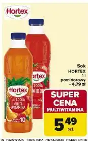 Carrefour Sok pomidorowy Hortex oferta