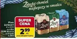 Carrefour Piwo Zatecky Cerny oferta