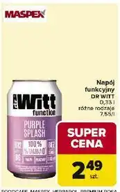 Carrefour Napój purple splash Dr Witt oferta