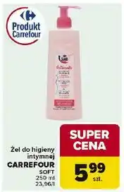 Carrefour Żel do higieny intymnej Carrefour Soft oferta