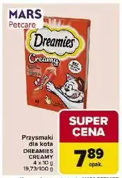 Carrefour Przysmak dla kota z kurczakiem Dreamies Creamy oferta