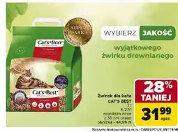 Carrefour Żwirek dla kota original Cat's Best oferta