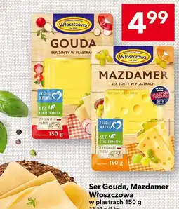 Lewiatan Ser Gouda, Mazdamer Włoszczowa w plastrach oferta
