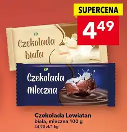 Lewiatan Czekolada Lewiatan mleczna oferta