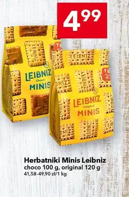 Lewiatan Herbatniki Minis Leibniz choco, original oferta