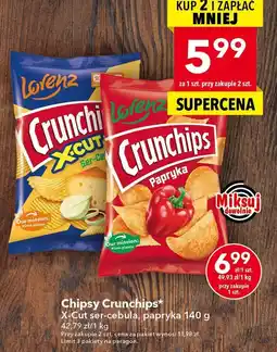 Lewiatan Chipsy Crunchips papryka oferta