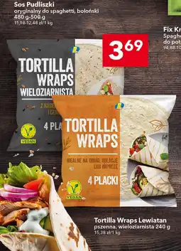 Lewiatan Tortilla wraps Lewiatan pszenna, wieloziarnista oferta