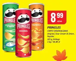 Chorten Chipsy ziemniaczane Pringles Original/Sour Cream & Onion/Paprika oferta
