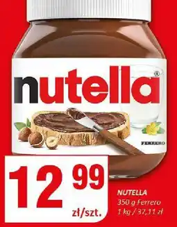Chorten Nutella Ferrero oferta
