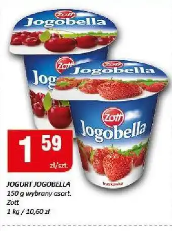 Chorten Jogurt Jogobella Zott oferta