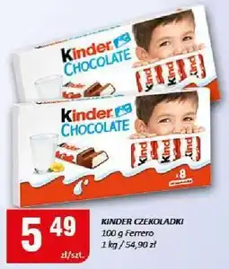 Chorten Czekoladki Kinder oferta