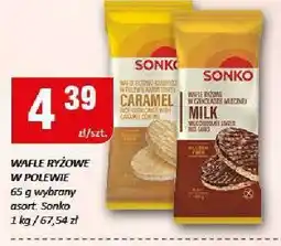 Chorten Wafle ryżowe w polewie Sonko oferta