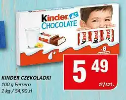 Chorten Czekolada Kinder Chocolate Ferrero oferta