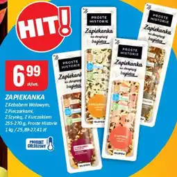 Chorten Zapiekanka z kebabem wołowym/z pieczarkami/z szynką/z kurczakiem Proste Historie oferta