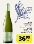 Carrefour Express Wino białe półwytrawne Esmeralda oferta