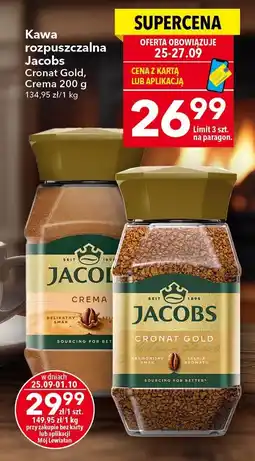 Lewiatan Kawa rozpuszczalna Jacobs Cronat Gold/Crema oferta