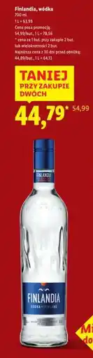 Lidl FINLANDIA Wódka oferta