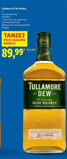 Lidl TULLAMORE D.E.W. Whiskey oferta