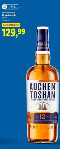 Lidl Auchentoshan 12-letnia whisky oferta