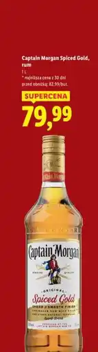 Lidl Captain Morgan Spiced Gold, Rum oferta