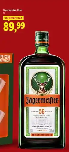 Lidl Jägermeister, likér oferta