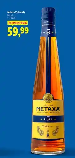 Lidl METAXA 5* Brandy oferta