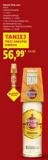 Lidl Havana Club rum oferta